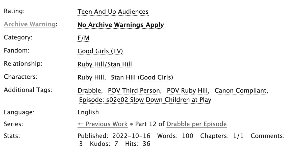 ohbensons's tweet image. Ruby feels a sense of relief after acknowledging the good she's done for her family.  (a 2x02 drabble)

A Lifted Weight by brokensatellites - Good Girls (TV) archiveofourown.org/works/42420333 — #goodgirls #rubyhill #drabble