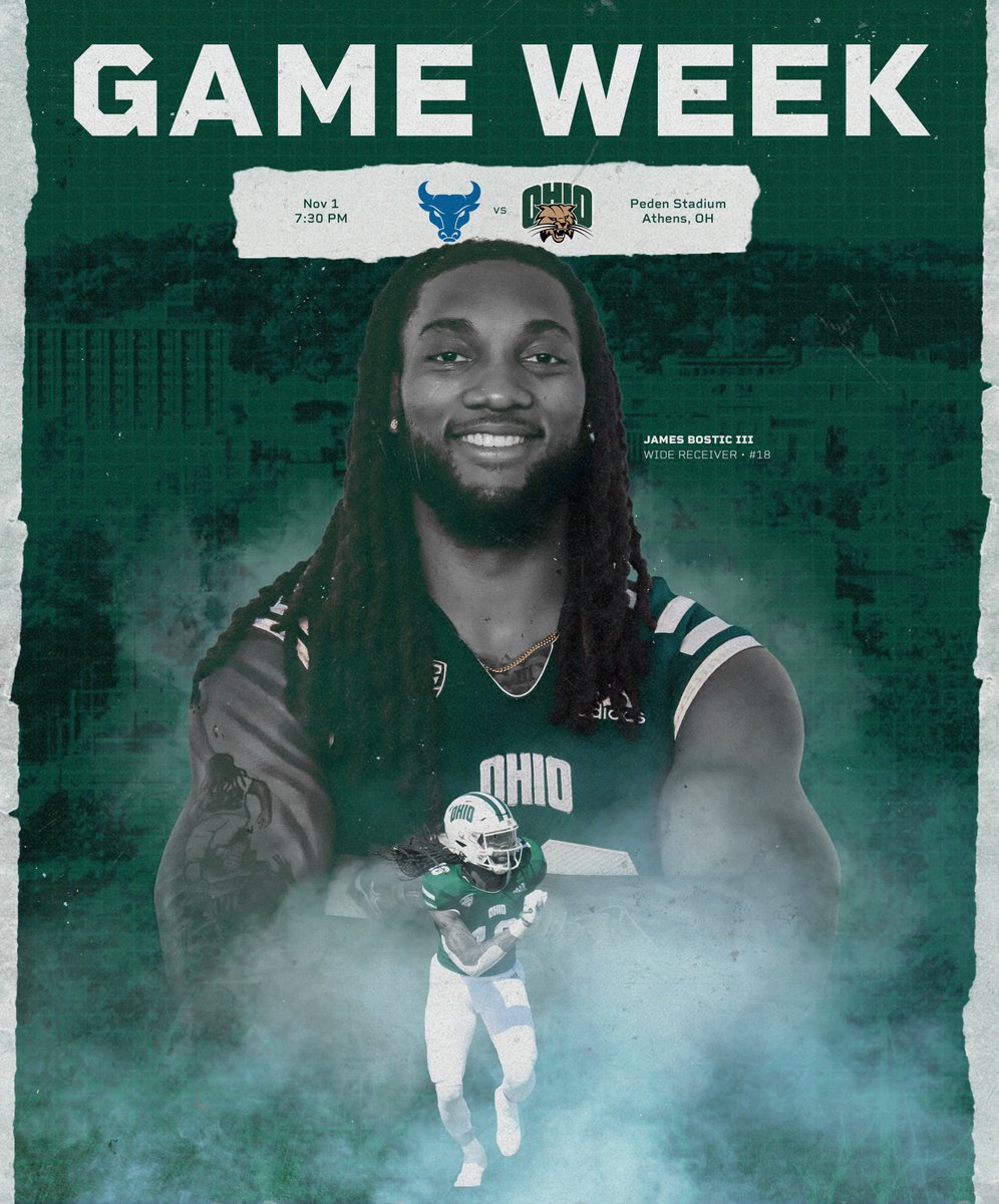 OhioFootball's tweet photo. One week from today 🤫

 #OUohyeah | #MACtion https://t.co/B3FS7twaAv