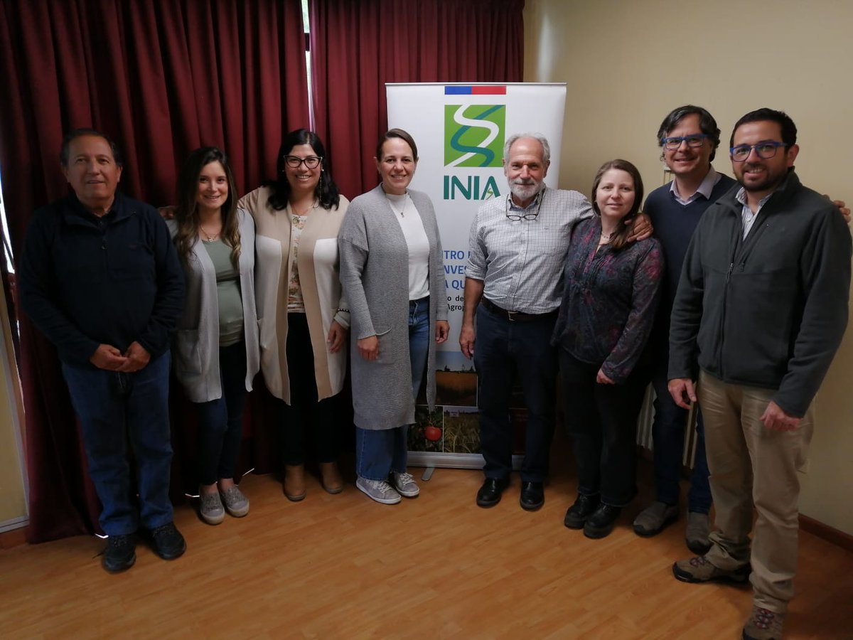 Gran jornada y mil agradecimientos  a los colegas del Comité de Liberación de Variedades de <a href="/INIAQuilamapu/">INIA Quilamapu</a>. Dos  selecciones candidatas a ser la PRIMERA variedad de manzana Chilena.Vamos a la siguiente etapa Comité Nacional💪💪. <a href="/ConsorcioFruta/">ConsorciodelaFruta</a> <a href="/iniachile/">INIA Chile</a>