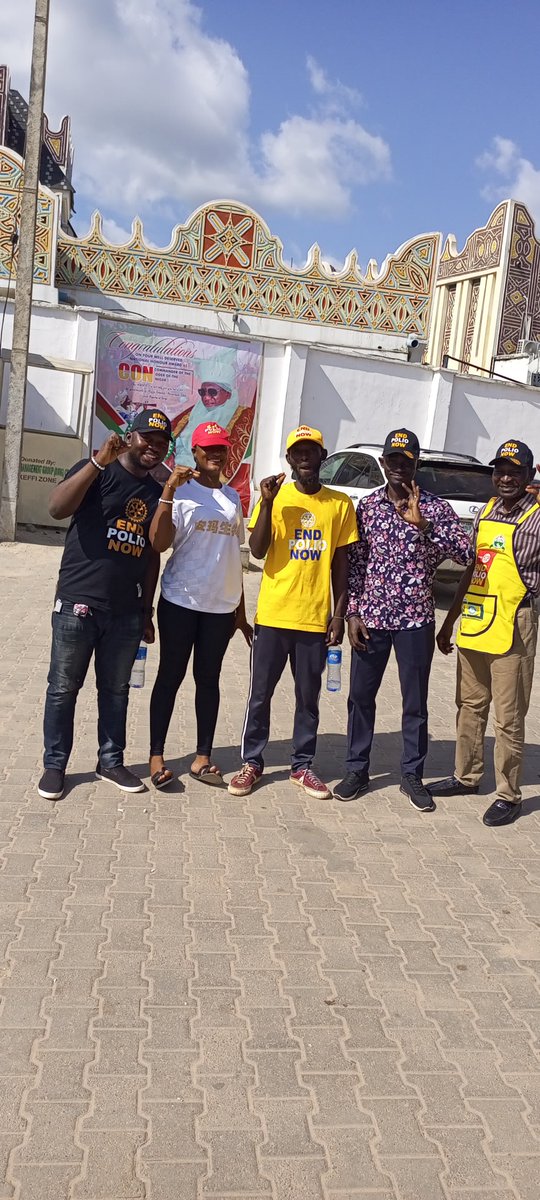 AdamuIsaMuhd's tweet photo. #WorldPolioDay2022 
#Rotary 
#Rotaract
#EndPolioNow https://t.co/lzNMnQ2Qym