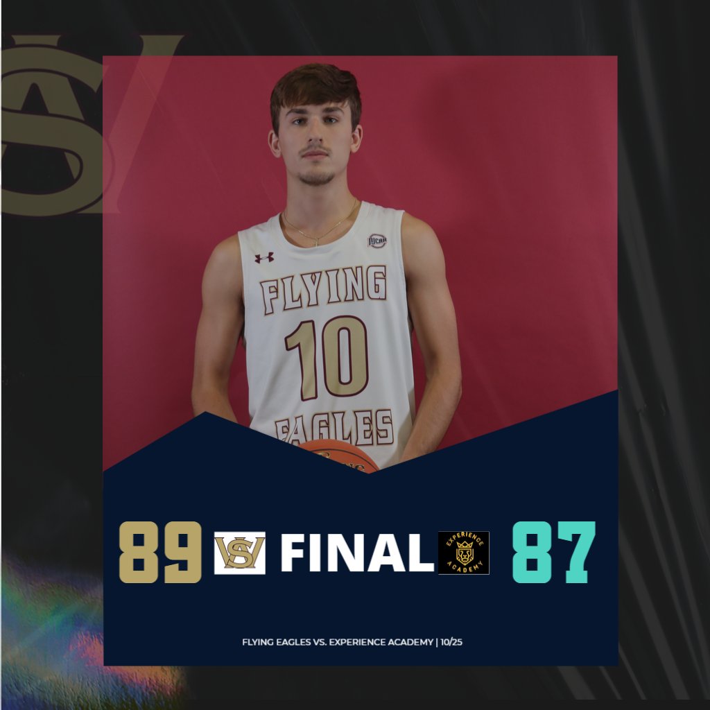 AthleticsSwcc's tweet photo. Starting off the year hot with a 2-0 record in the pre-season! 
Final Score
 SWCC Flying Eagles: 89
Experience Academy Knights: 87

#FlyingEagles https://t.co/W0UwAhfogX