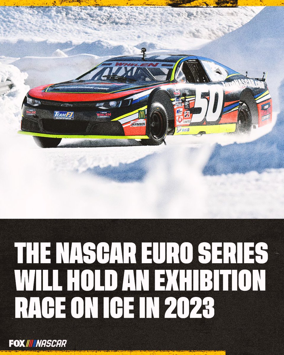 The NASCAR Euro Series Arctic Ice Race in Finland will be the first #NASCAR-sanctioned race on ice.