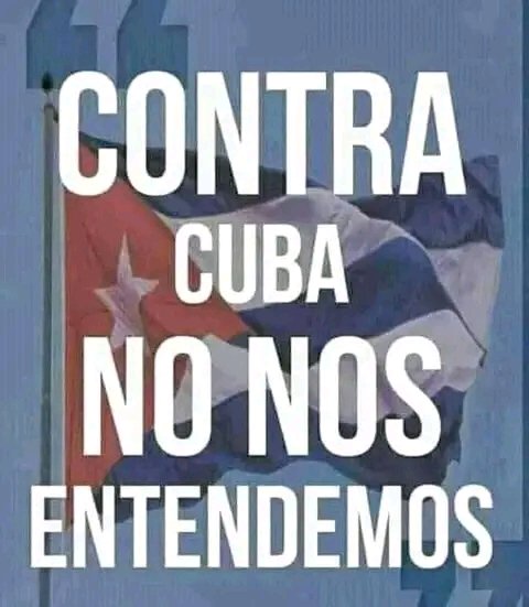 @EVilluendasC @agnes_becerra @anisleyfuentes1 @CamilaGzlez34 @emicuba_ @AdrianaRojasQba @LeivaYosel @ShadowsOfGreys @RojoDCorazn1 @chamberohoy @AlmaguerPerdomo No nos dejaremos vencer por ningún #Bloqueo ,en #Cuba demostraremos q es #MejorSinBloqueo, no nos intimida el #BloqueoDigitalVsCuba
¿ Quién nos sigue?
#YoSigoAMiPresidente 
@DeZurdaTeam_ 
@DiazCanelB 
@AmandaBorgesCr1