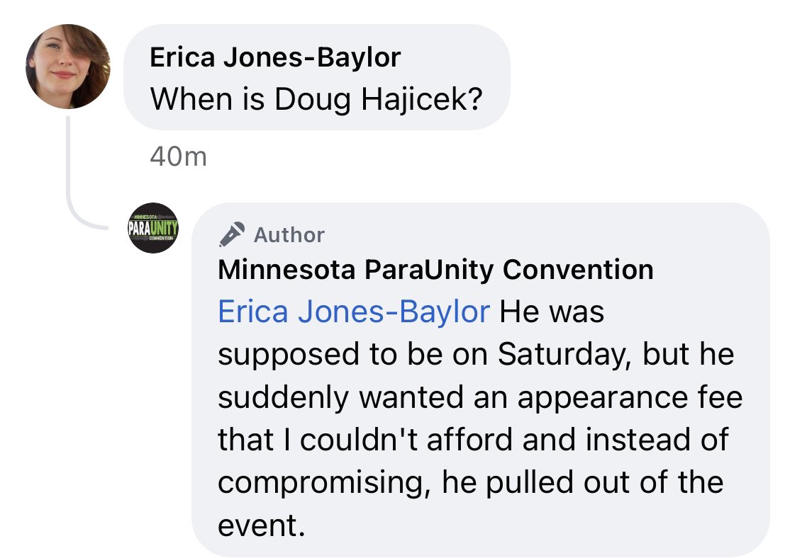fraudysseyevent's tweet photo. @UntoldRadioAM @spreaker I’m surprised he’s still on your network with him talking crap about Doug. https://t.co/JmpxNRIml8