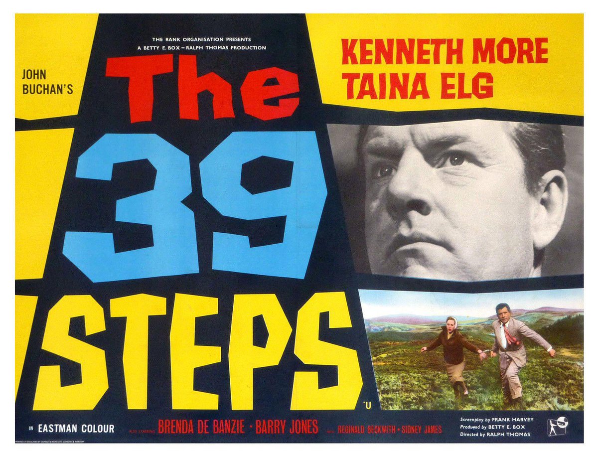 Look out old Hannay is back!🚂 Your agents embark on their latest mission to decode the second live action adaptation of the classic John Buchan novel in 1959s THE 39 STEPS! So hop on the train and find out if it made the NOC list right now: pod.fo/e/149e15