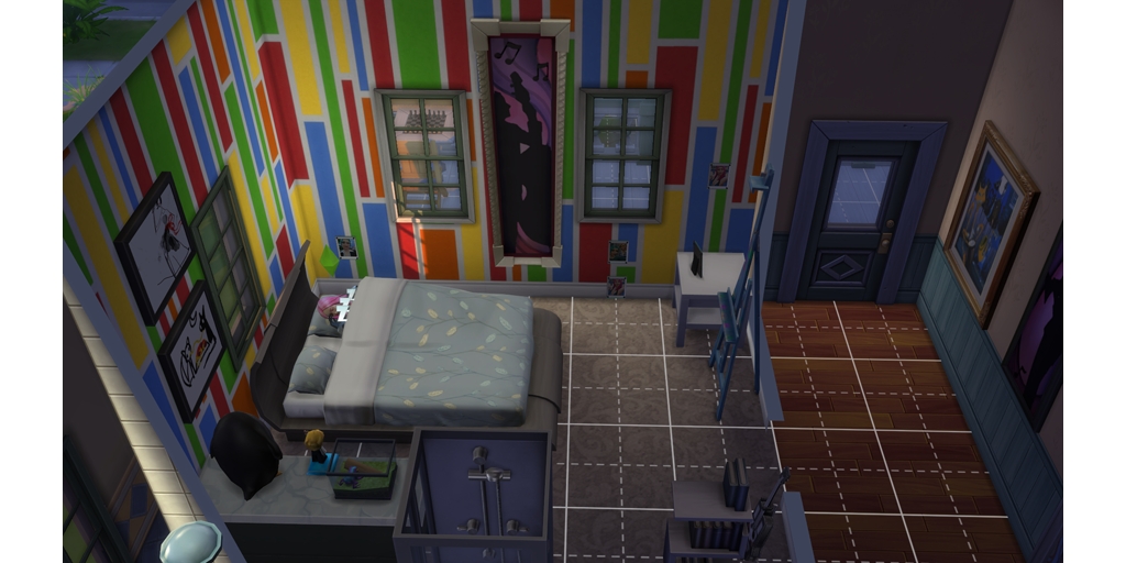 Beatrix_3_'s tweet photo. el  cuartito  #TheSims4 https://t.co/mJzLJiBQ9b