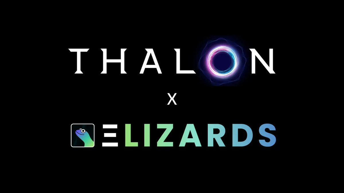 thalondao's tweet photo. P A R T N E R S H I P ⚔️

We are proud to announce our official partnership with @ethlizards, a GameFi specific investment DAO with arguably one of the strongest communities in Web3!

Looking forward to welcoming all lizards into our community 🦎 https://t.co/alAsE84KPW