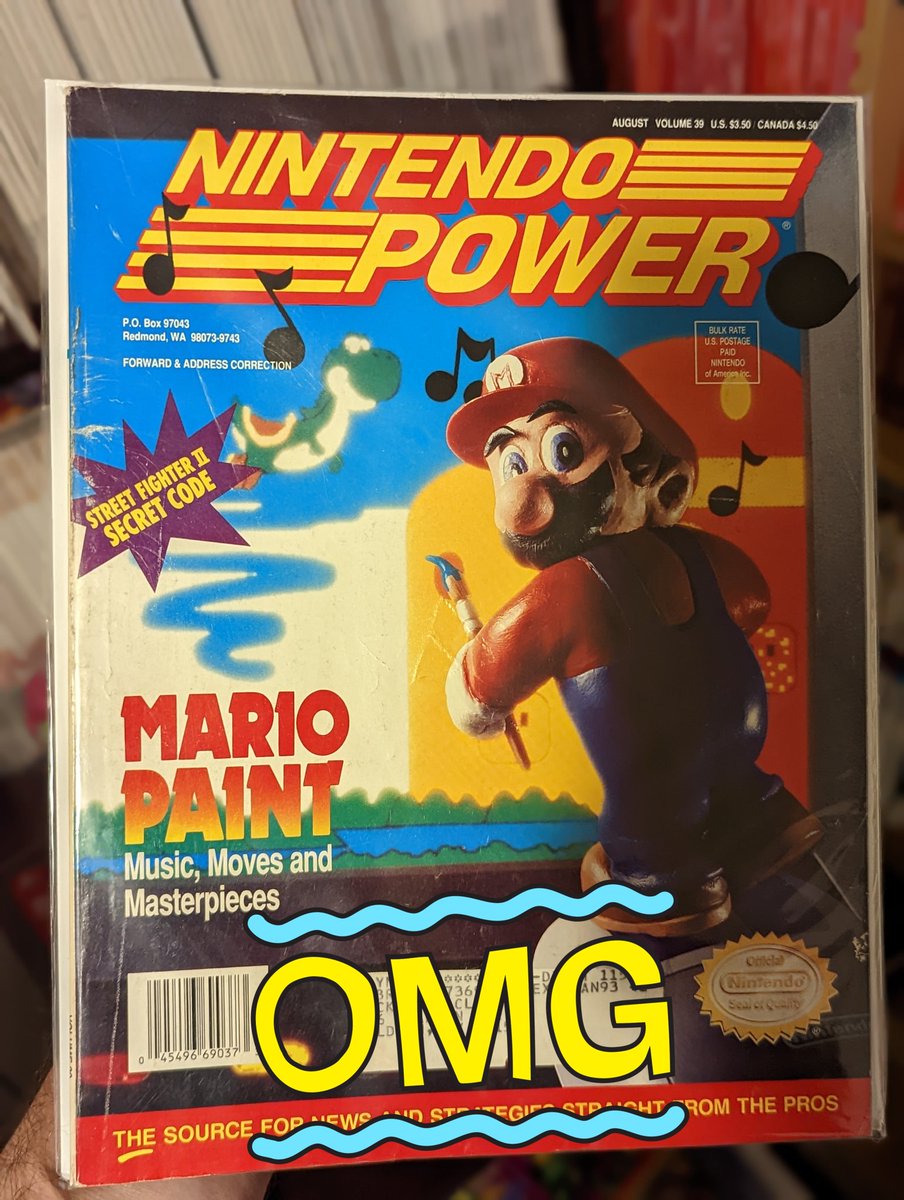 thevideoizers's tweet photo. Coming at ya tonight at 9pm/ET with issue 39 of Nintendo Power!
Join us live at:

https://t.co/bZwc5KcBGh

#mariopaint #nes #nintendopower #nintendo #mario https://t.co/w4Z5wtDW5V