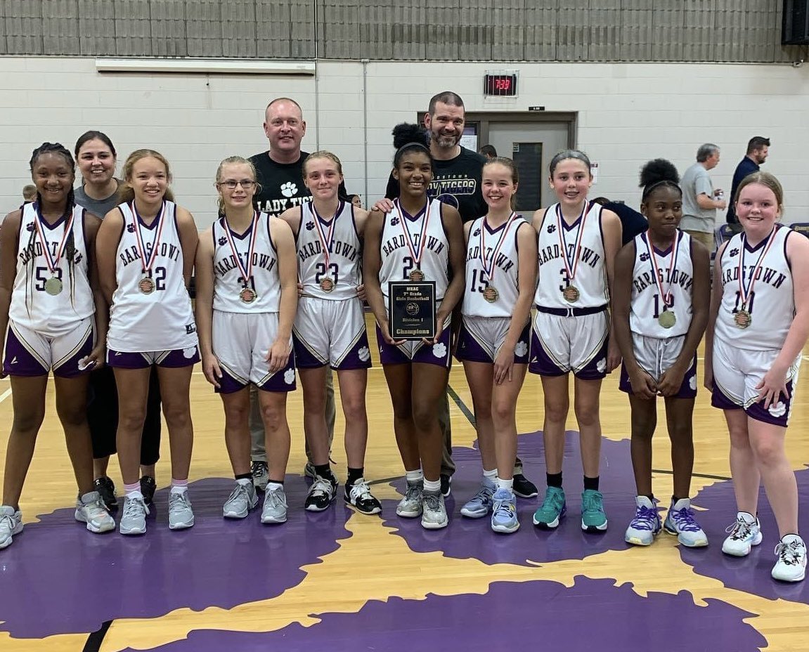 7th grade Conference Champions!! @BHSladytigers