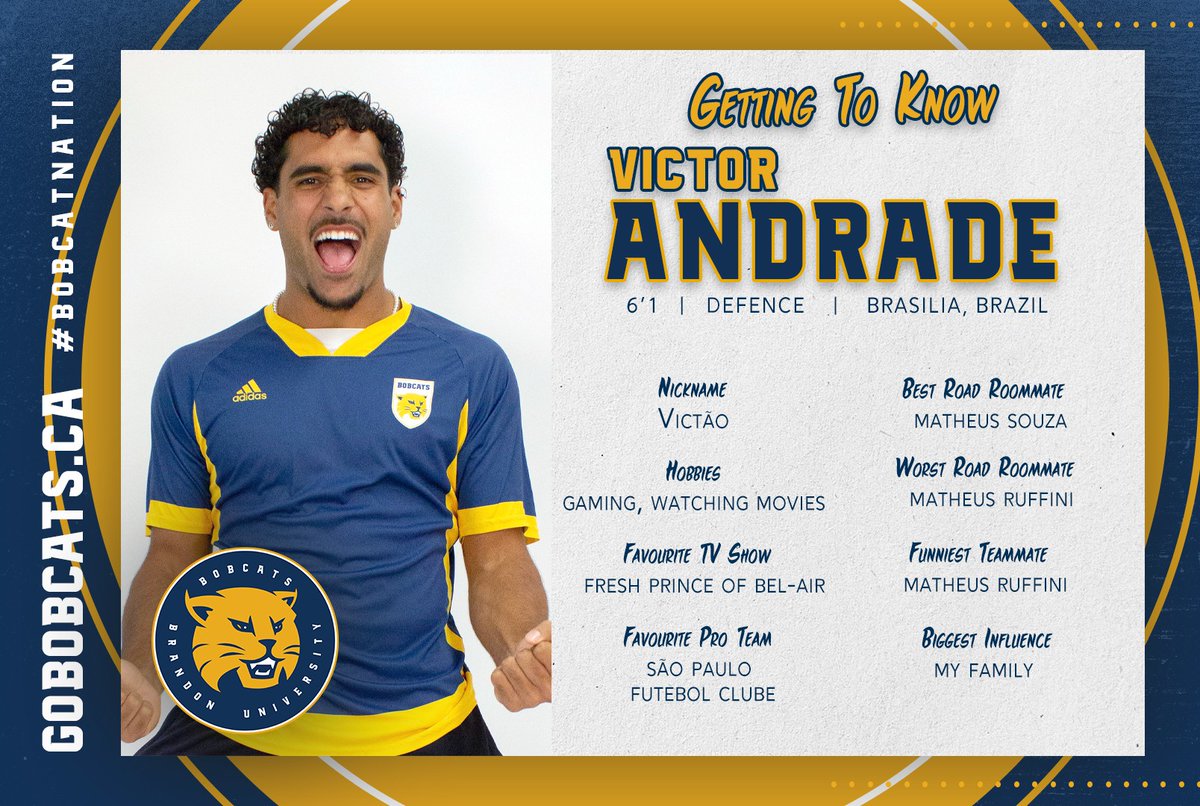 He's made a huge impact on the Bobcats' back line this year. Get to know Victor Andrade ahead of this weekend's conference finals.

#bdnmb #BobcatNation
