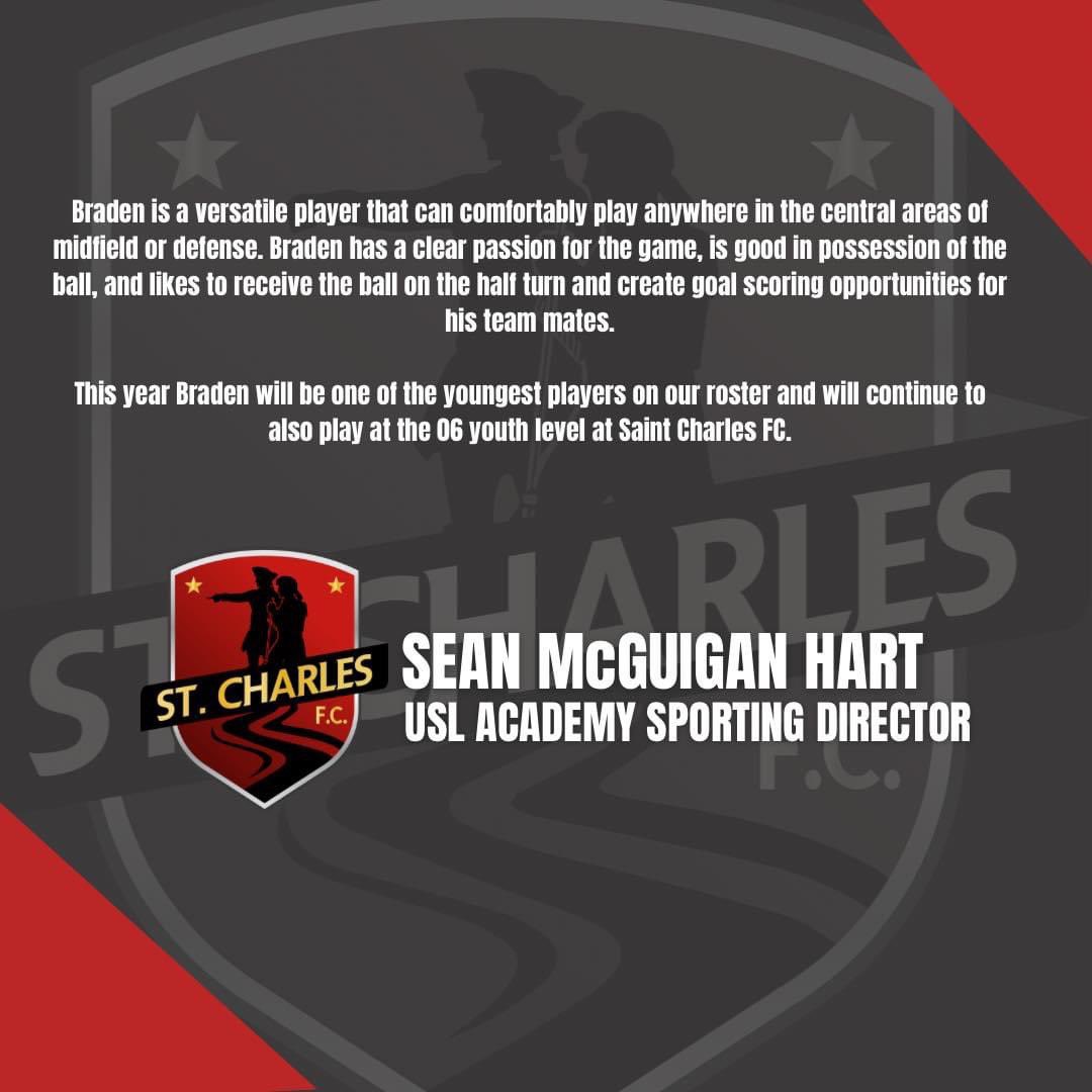 Stc2020FC's tweet photo. Delighted to continue announcing players that will be joining our USL Academy U19 team that starts in December. Welcome Braden!

If you are interested in our USL Academy program please email - sean.hart@stc2020fc.com https://t.co/LIdoPgv84S