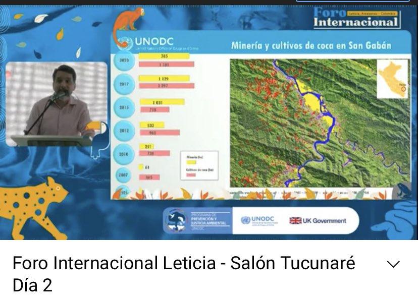 ambienteysoc's tweet photo. . @ambienteysoc presente en el  foro internacional sobre conservación y protección de ecosistemas estratégicos liderado por @UNODCROCOL y @UKinColombia https://t.co/cjw7y4oNJQ