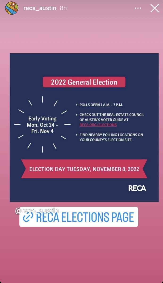 The right experts are the most important part of any policy making. It’s why I am incredibly proud to be the <a href="/RECA_Austin/">Real Estate Council of Austin</a> recommended candidate for D9. No org has worked harder to provide a roadmap that has been adopted by every housing forward candidate. #LeadershipMatters