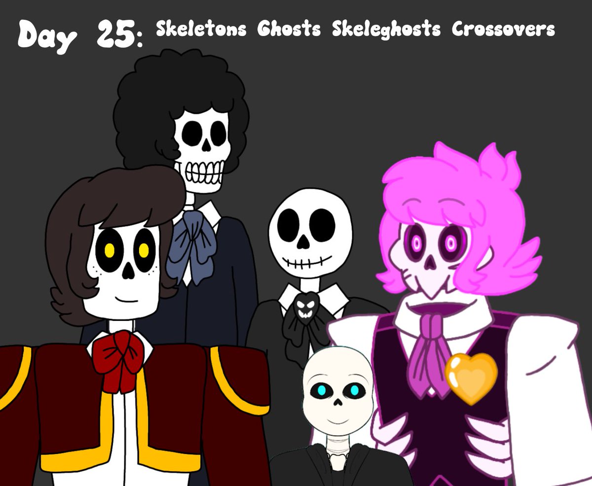 CCerole's tweet photo. Day 25: Skeletons Ghosts Skeleghosts Crossovers 

#day25 #day25skeletonsghostsskeleghostscrossovers #skeletonsghostsskeleghostscrossovers #skeletonscrossovers #ghostscrossovers #skeleghostscrossovers 

#oct #october #octoberdays https://t.co/oH3FMAQX2P