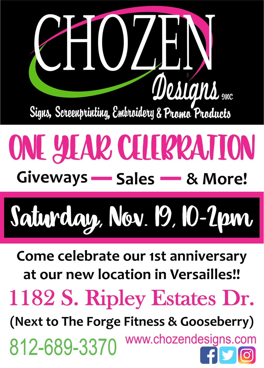 CHOZEN Designs, INC (@designs_chozen) on Twitter photo 
