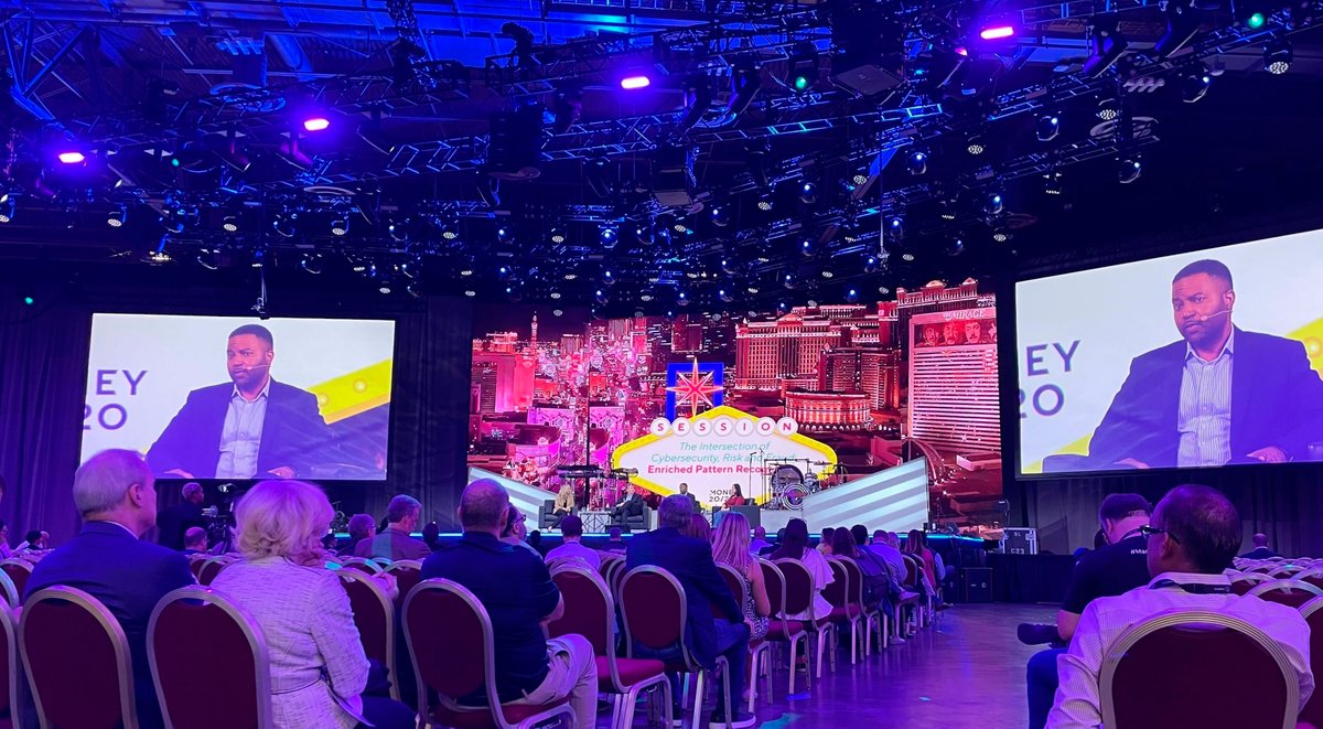 What a great conversation about #cybersecurity, #risk, and #fraud with our CEO <a href="/ScottTEdington/">Scott Edington</a>, <a href="/fiserv/">Fiserv</a>, <a href="/SnowflakeDB/">SnowflakeDB</a>, and @MerchRisk today at #Money2020USA