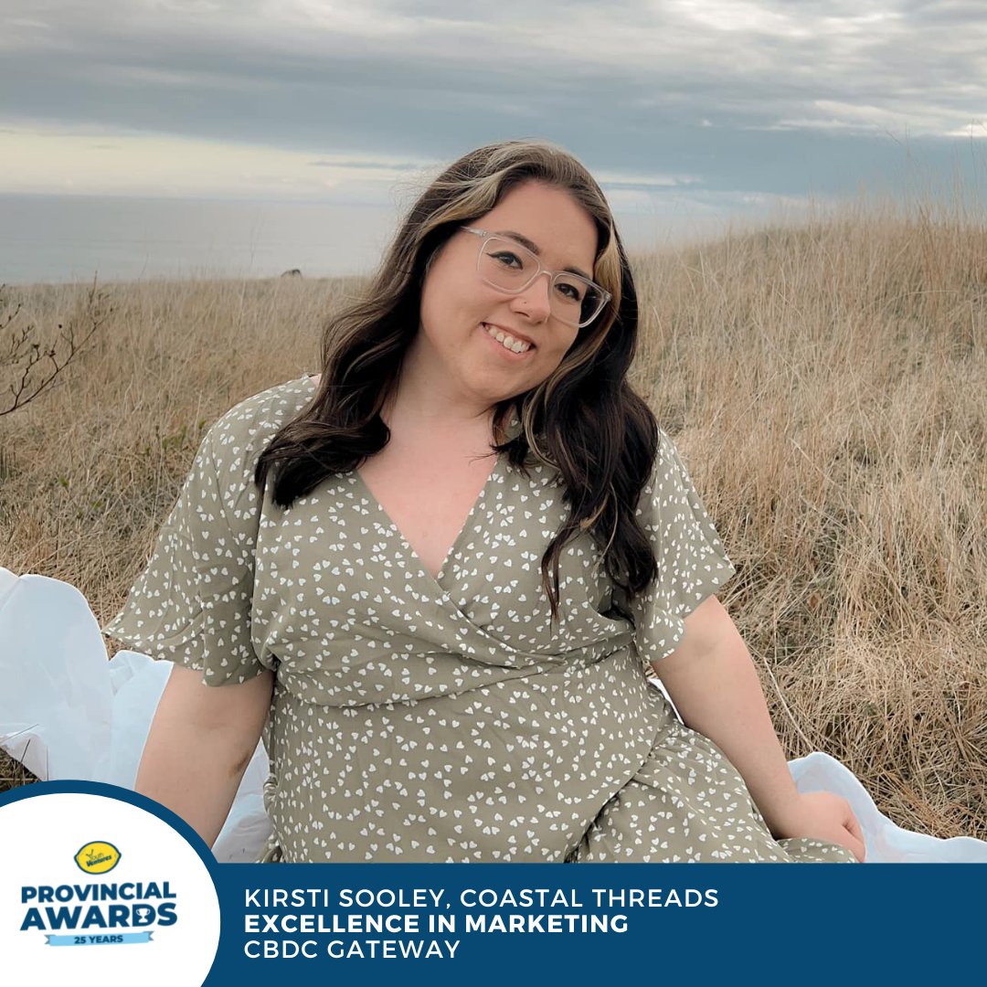 YouthVentures's tweet photo. 2022 Youth Ventures Excellence in Marketing - Kirsti Sooley @ACOACanada @IPGS_GovNL @Gudie @Andrew_Parsons1 @CBCNL @NTVNewsNL @CBDCNL https://t.co/Y1gULaR5Q9
