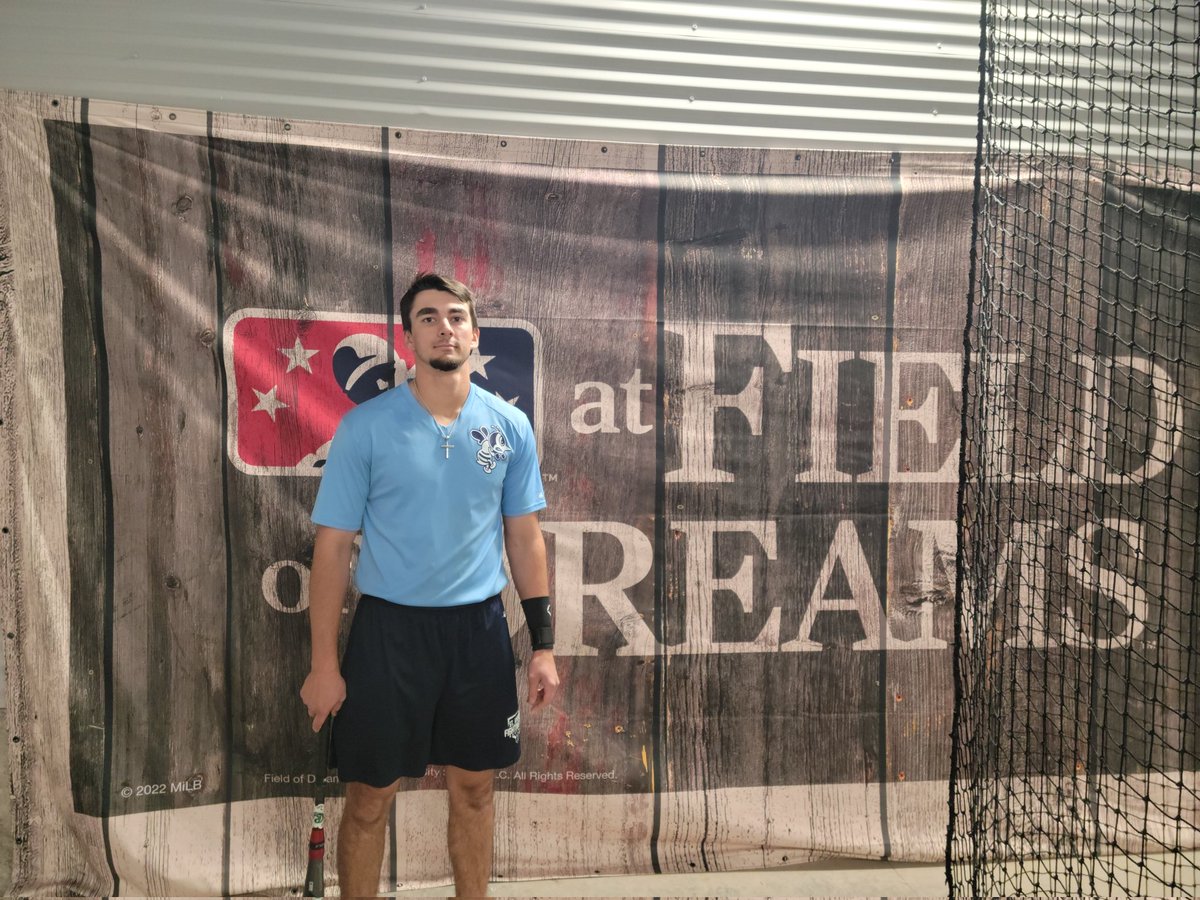 AmbroseBaseball's tweet photo. Game 1 of the Fighting Bees Fall Classic 
Buzz go up 1 game with Victory over the Hive
☆ Player of the Game  ☆
       Chris McFarland 
      2 Hits, 2B, 2 RBI's
WP - Griffin Lapp
#RollBees https://t.co/DntORnAhNh