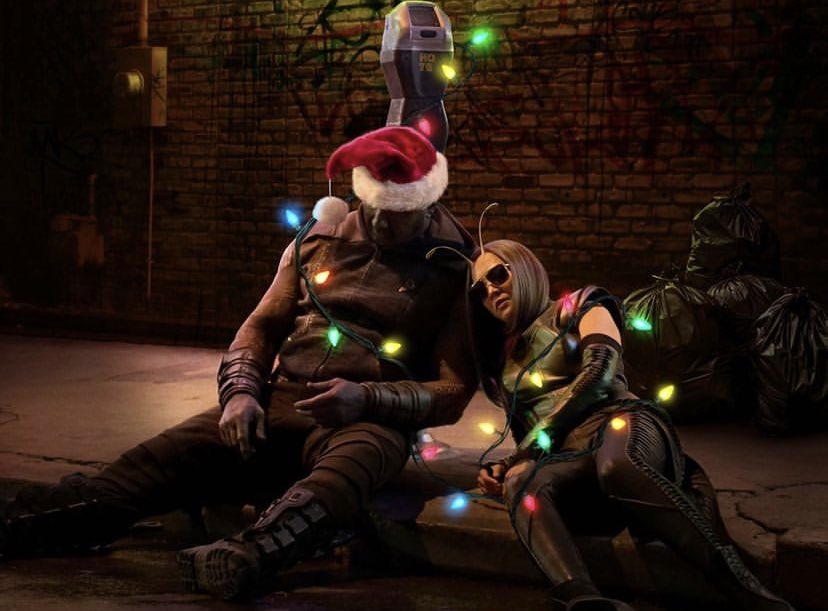 Last Christmas, Mantis told me nothing would make her happier than a diamond necklace. So I gave her nothing. She cried with joy. 😊#GuardiansOfTheGalaxy