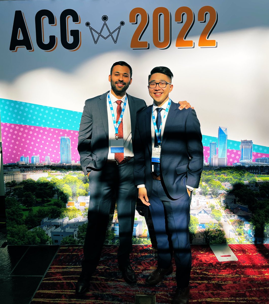 Thank you <a href="/AmCollegeGastro/">ACG</a> for organizing a phenomenal meeting. Learned a ton from exceptional speakers and outstanding posters. Shout out to the Temple fam (<a href="/TempleIM/">Temple IM Residency</a> <a href="/TempleGastro/">Temple Gastroenterology</a>) for a great weekend