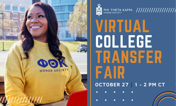 ptkazregion's tweet photo. Planning to Transfer?

Join us for a FREE PTK Virtual Transfer Fair showcasing faith-based institutions on Thursday, October 27th, at 11 AM Arizona Time!

Register Now: https://t.co/uGJFqYWl5w https://t.co/hBkgeO8Asr