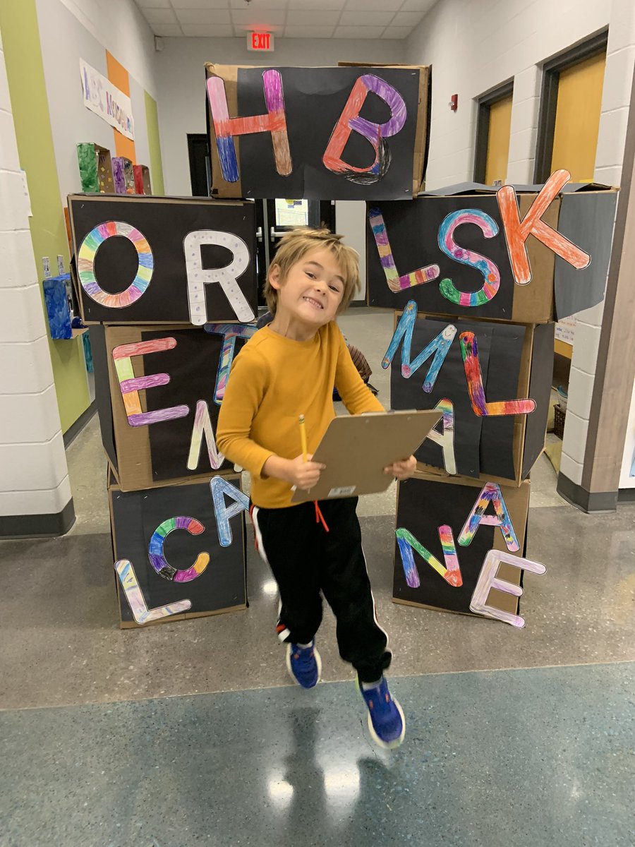 BulldogKdg's tweet photo. Today we celebrated our accomplishment of building an ABC museum with a scavenger hunt targeting the letter of the week, our favorite ABC songs and books and a discussion about our experience building the museum and what we would like to still add to our museum. Stay tuned…😁 https://t.co/7aXHWSdmLs
