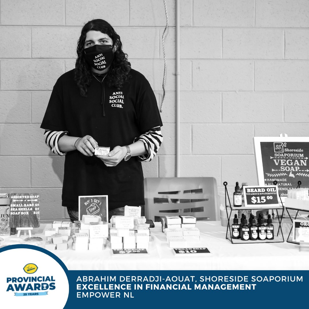 YouthVentures's tweet photo. 2022 Youth Ventures Excellence in Financial Management – Abrahim Derradji-Aouat @empowernl1 @ACOACanada @IPGS_GovNL
@Joanne_NL @SeamusORegan @SiobhanCoadyNL @JohnAbbottnl @JimDinn  @NTVNewsNL @CBCNL @CBDCNL @NLCU https://t.co/TLfPK9ghAk