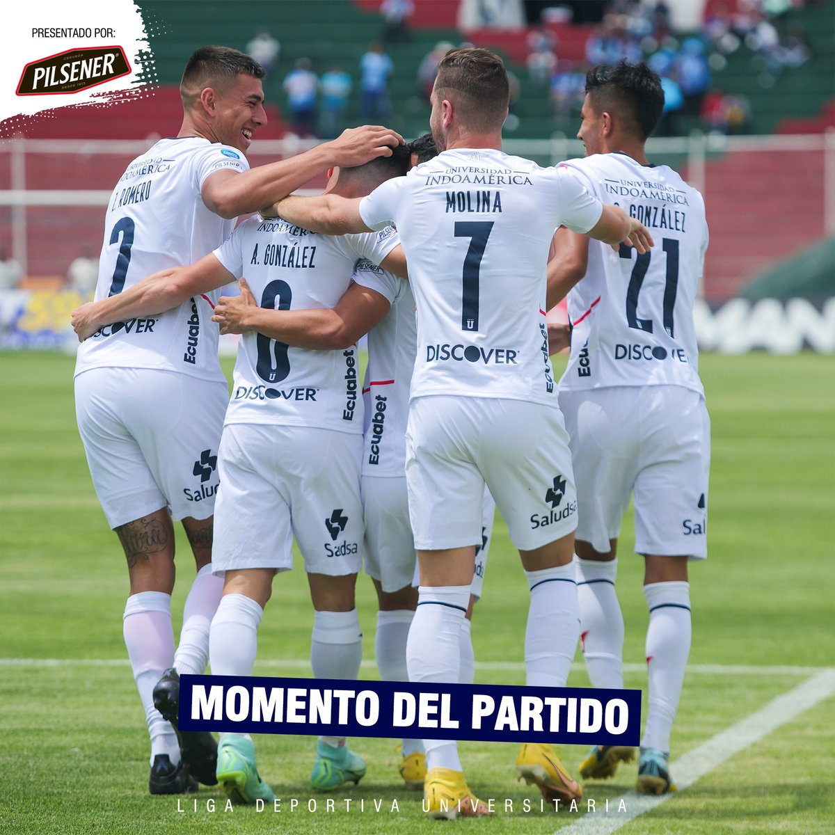 bot_LDU's tweet photo. LDU_Oficial: #ReporteDelPartido
๐ #MACvsLDU 0x5
๐ธ Momento del partido
Presentado por:
@PilsenerEcuador https://t.co/0rBhryWlVp
