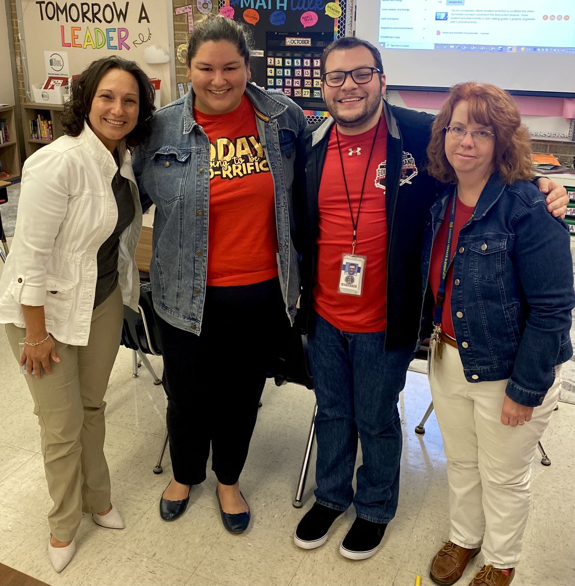 NISDElemScience's tweet photo. Enjoyed meeting and planning with the 5th grade teams at @NISDElrod @NISDGalm and @NISDOHT Continue doing amazing things! #5thgrRocks #NISDScienceIgnited #NISDignited https://t.co/m7w0OOxF75