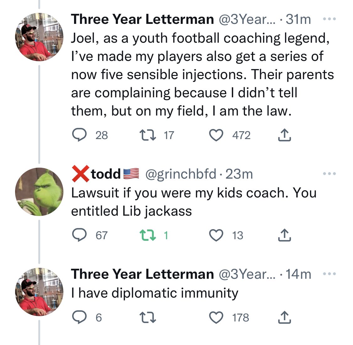 3YearLetterman's tweet photo. Good evening https://t.co/SdoMtrGZpn