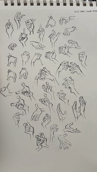 For me it was these hand studies I did from Milt Kahl drawings &amp; Glen Keane Tarzan drawings! I really learned a lot about hand stylization that I think back to often when I'm drawing hands. I should do more! 