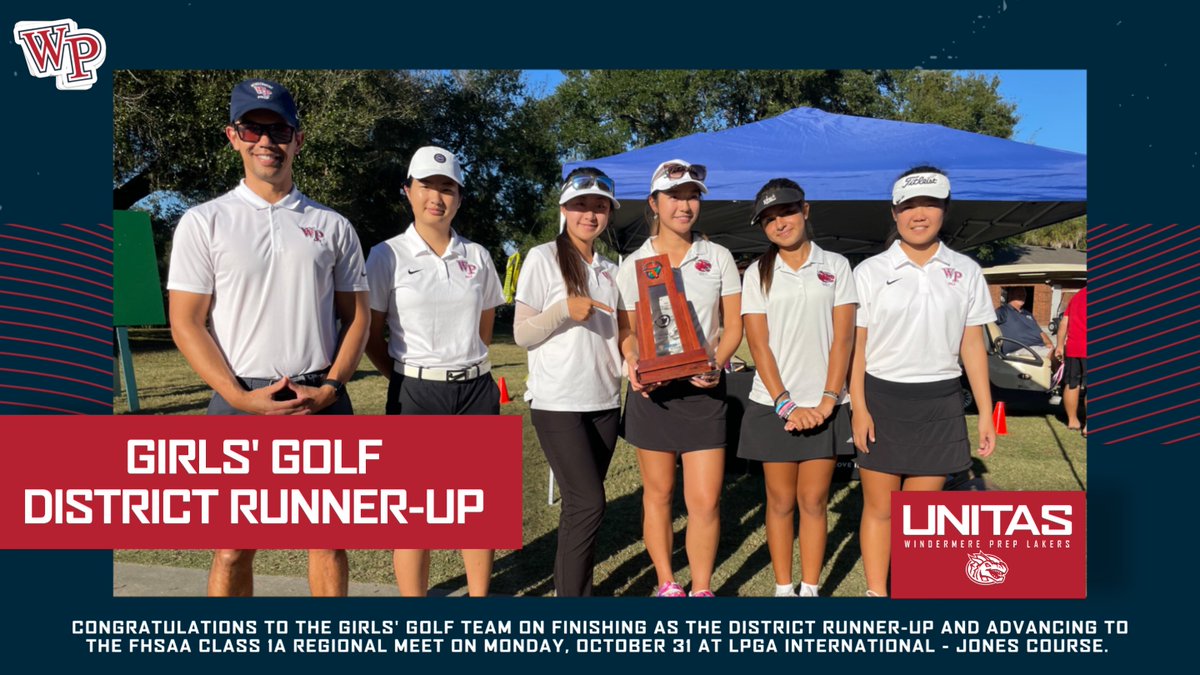 WPS_Athletics's tweet image. Congratulations to our girls' golf team on finishing as the District Runner-Up today at Harbor Hills. The girls' advance to the Regional Meet next Monday at LPGA International - Jones Course.