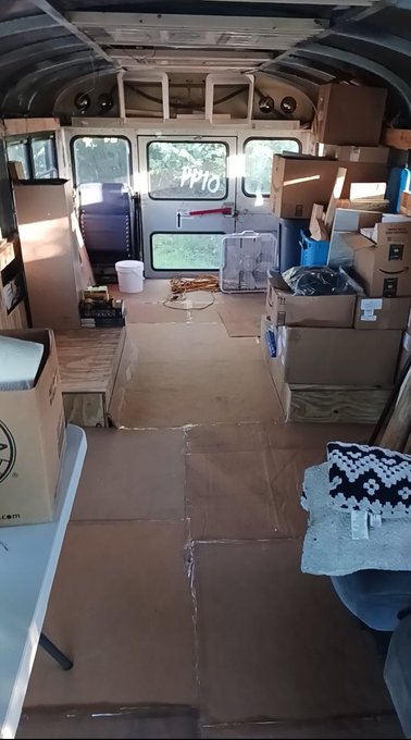 Can't wait to start filming in my new place almost ready  #skoolie #skoolieconversion #nomad #sissydolly<a href="/tag/nomad"class="tags"><span>#nomad</span></a><a href="/tag/skoolie"class="tags"><span>#skoolie</span></a><a href="/tag/skoolieconversion"class="tags"><span>#skoolieconversion</span></a><a href="/tag/sissydoll"class="tags"><span>#sissydoll</span></a>