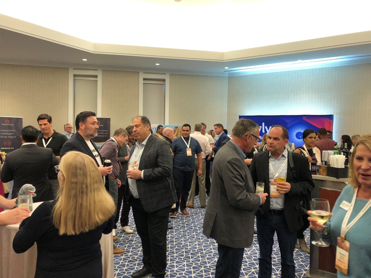 ExecsInTheKnow's tweet image. It's a full house at the #CRSCoronado Innovation Lab with our partners @awscloud, @cresta, @gladly, @amplifAI, @Concentrix, @IntradoCX, @interactionsco, @Beyondsoft_US, @Genesys, @teamhgs, @wearelaivly, @Zenerate_ai, @Intradiem, @teamknowbl, @PTPCX, @ChatLingual, and @CallMiner.