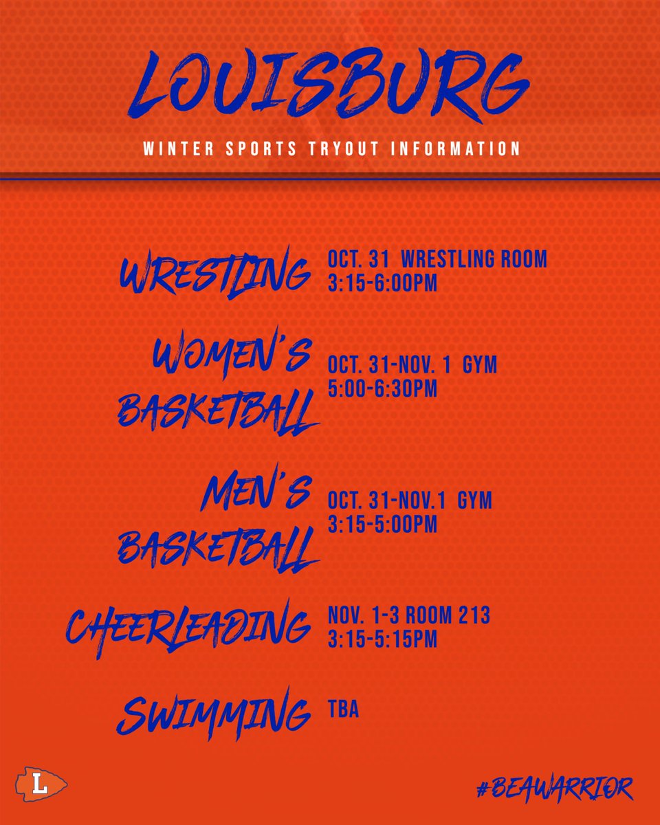 LHSAthleticsFCS's tweet image. #BEAWARRIOR @LouisburgHSFCS @louisburg_wrest @sheldonsearth @Knight____K