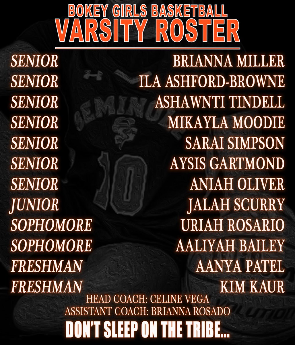SeminoleGBB's tweet photo. Your 2022-2023 Varsity Girls Basketball Roster and Schedule! See you soon 😤 https://t.co/gFtWsTFQHY