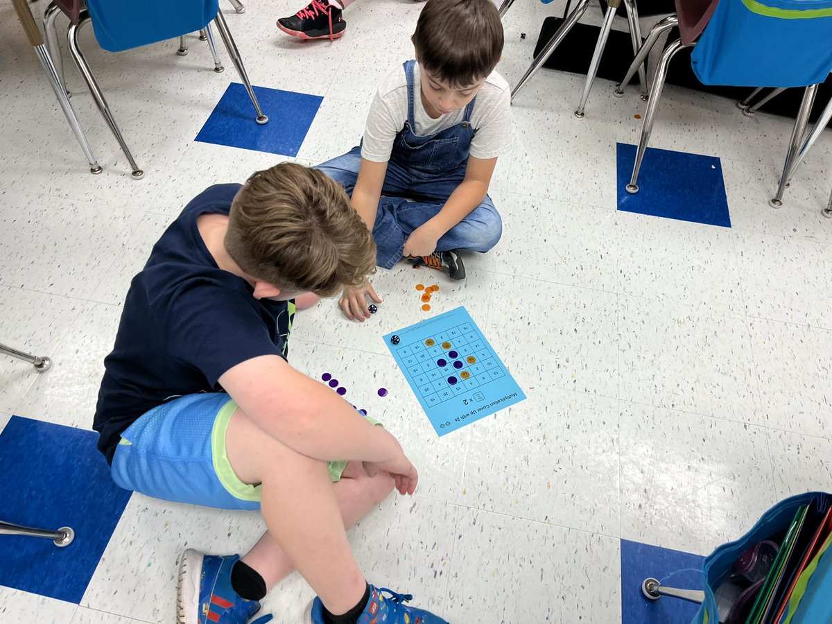 Huge day in 3rd Grade! We started learning about multiplication!! Thanks to the Building Fact Fluency Kits students had a blast!!! <a href="/gfletchy/">Graham Fletcher</a>