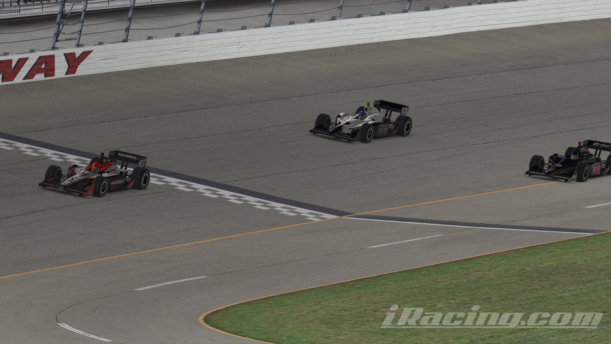 LESSIndycar's tweet photo. Drama drama drama! @Rucker83 is your winner tonight after a thrilling 125 laps at Iowa! @blumerz27 and TJ Crampton round out the podium! https://t.co/FiJlPuRxqf