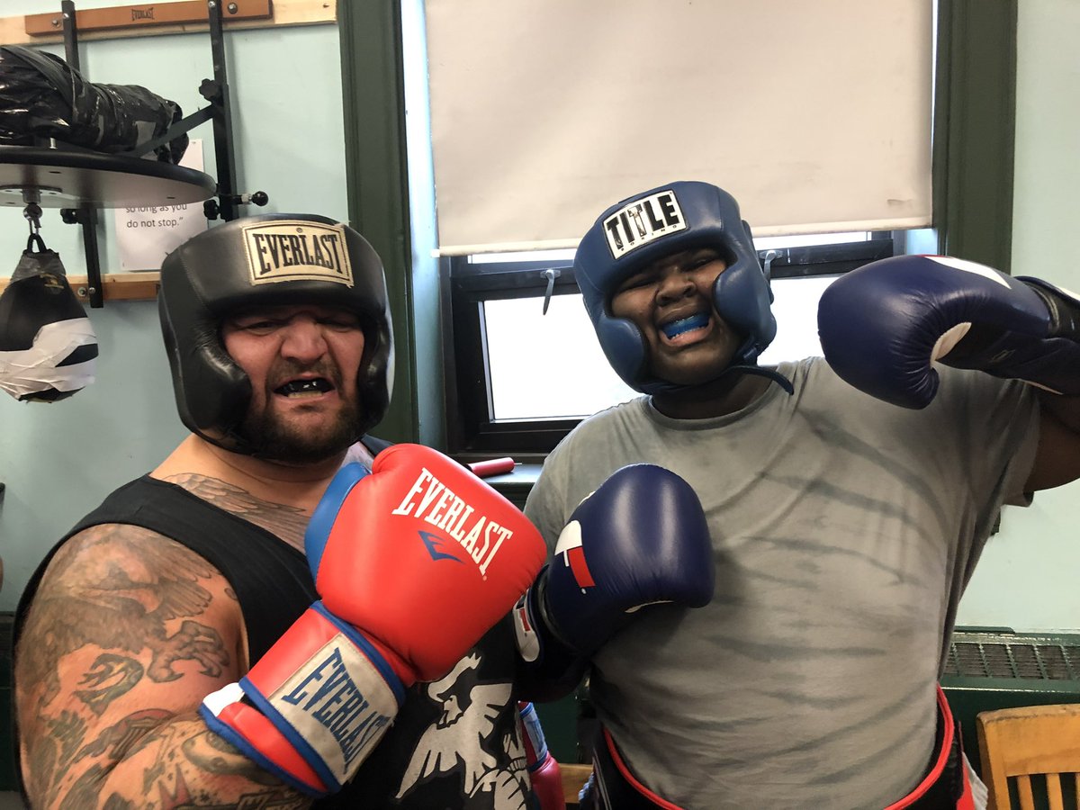 These hardworking students have been putting in the work both inside the gym, and inside the classroom. Hard work and dedication pays off. Great sparring session today 🥊 <a href="/RPS_Super/">Dianne Kelly, Ed.D.</a> <a href="/PhysEdFeeney/">April Feeney</a> <a href="/reverepolice/">Revere Police</a> @MayorArrigo <a href="/RHSBoxing02151/">Revere Boxing & Outreach</a> #communitypolicing #revere #boxing