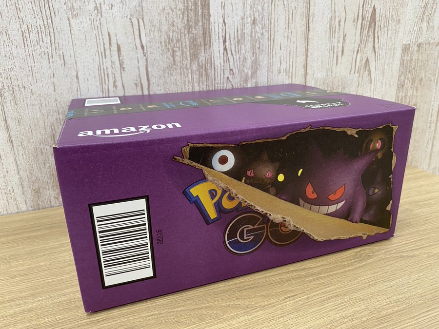 ポケモンgo ゲンガー などのゴーストポケモンが描かれたamazon宅配ボックスが登場 Mogulive