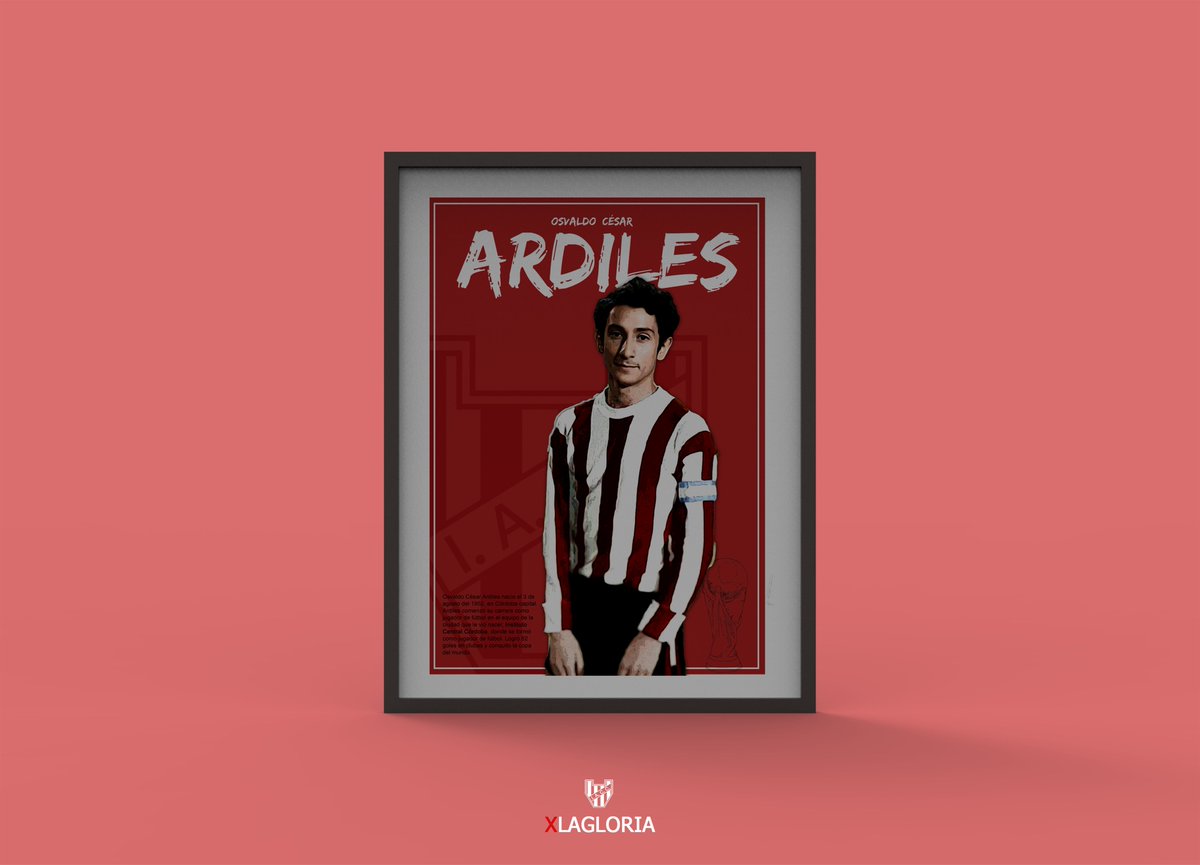 - MODELO 07 -

Oscar Cesar Ardiles.

Osvaldo César Ardiles nacio el 3 de agosto de 1952, en Córdoba capital. Ardiles comenzó su carrera en el equipo de la ciudad que lo vió nacer, Instituto Central Córdoba. Logro 82 goles en clubes y conquistó una copa del mundo.

¡Pedi el tuyo!