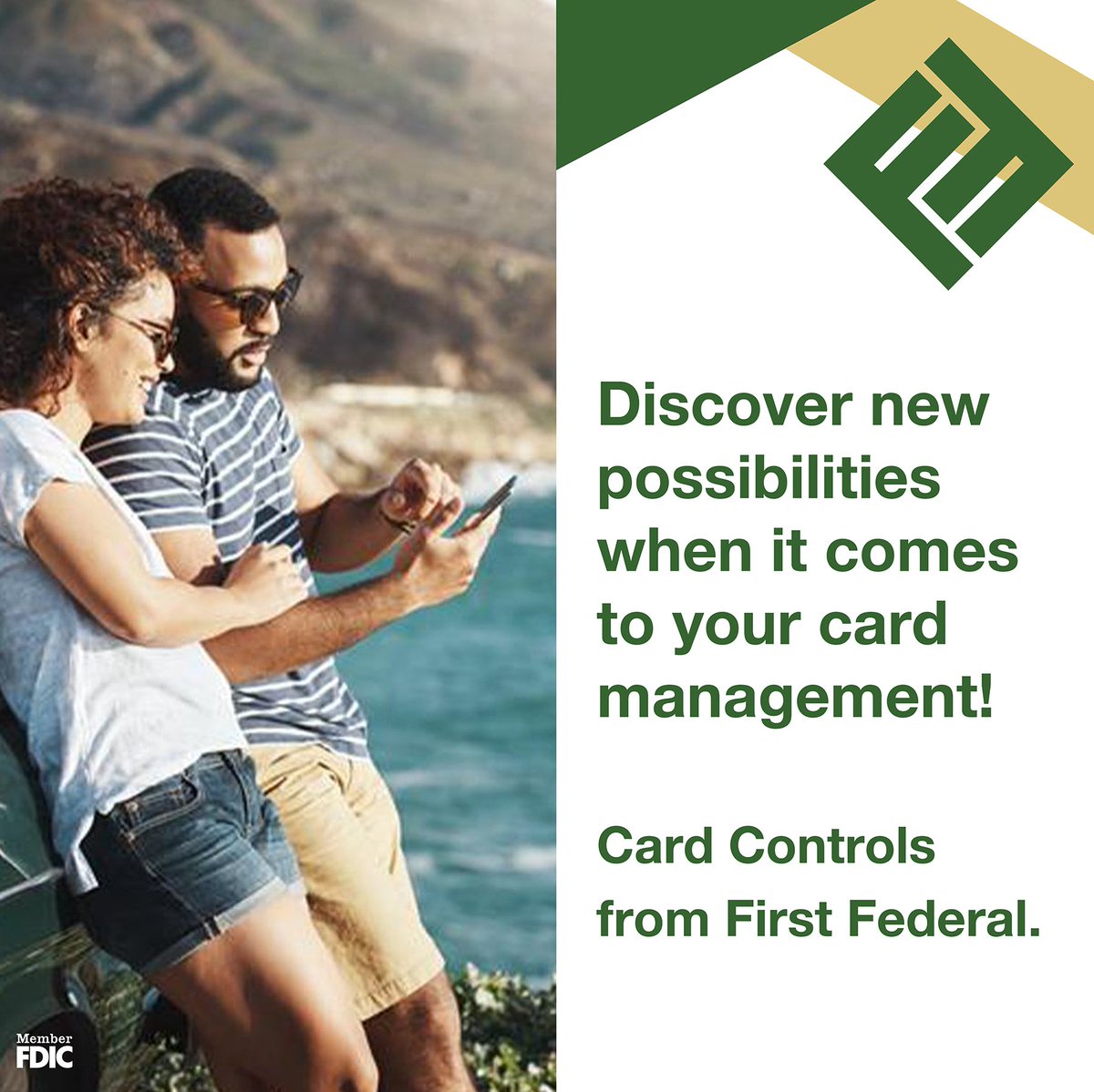 Set transaction limits, view spending insights, receive fraud alerts, and more – now available in our mobile app. Make sure your app is up to date, and simply tap My cards to get started!
#BankingBuiltForYourFuture