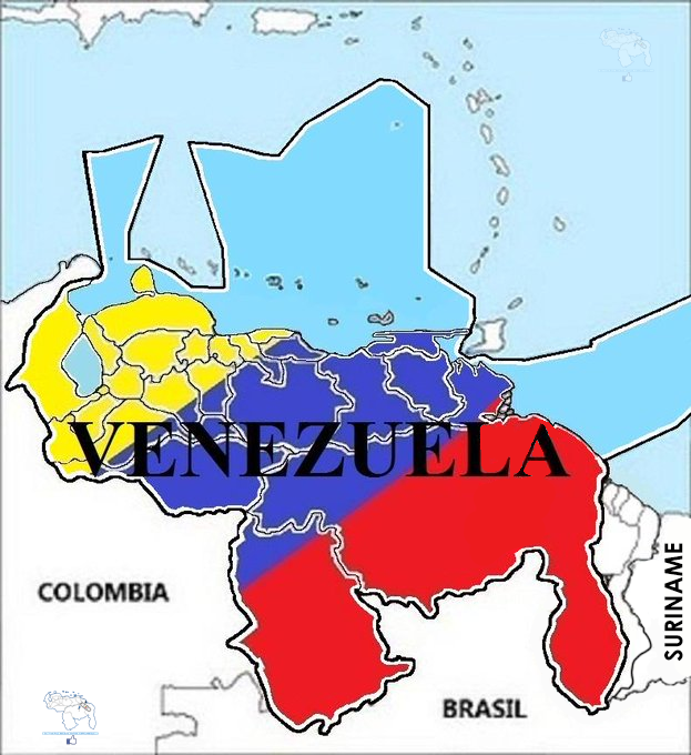 AntroCanal's tweet photo. Nuestro Mapa! ¡Qué Viva Venezuela! #28Oct 

Haz #RT, compartelo, descargalo y publicalo en tus redes sociales, en tu página web, ponlo en tu estado de Whatsapp.

Que lo vea el Mundo! #MiMapa https://t.co/7dShCLHZzy