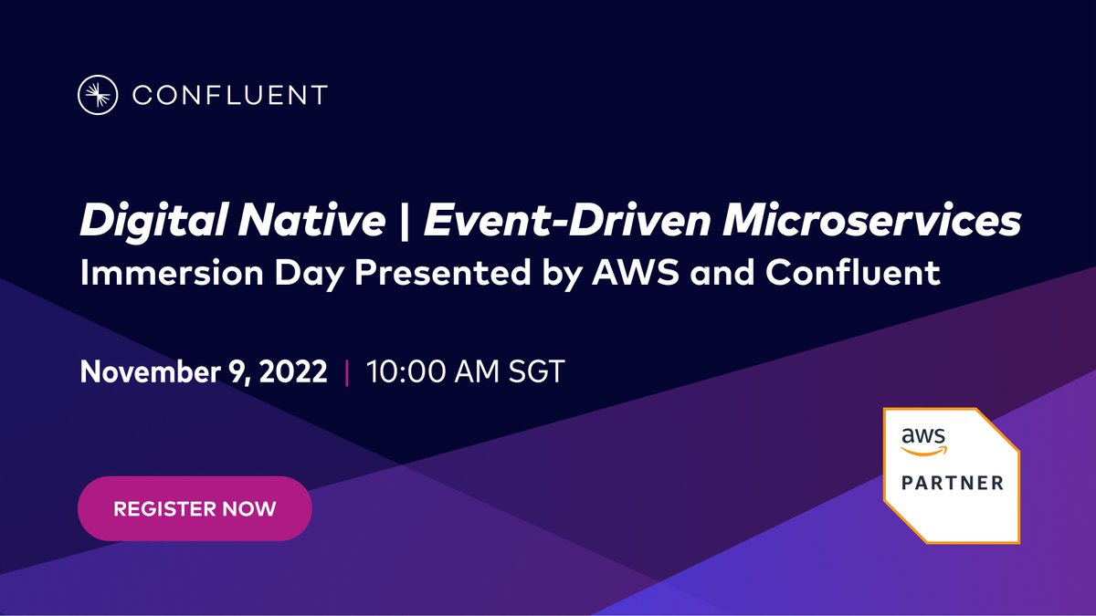 📣 Digital native companies: Are you ready to unlock new value? Learn how we re-imagined @apachekafka for the #cloud to enable: 👉 75% faster application development times 👉 60% lower management costs Register now for our workshop with @awscloud 👉 cnfl.io/3KYhJUy