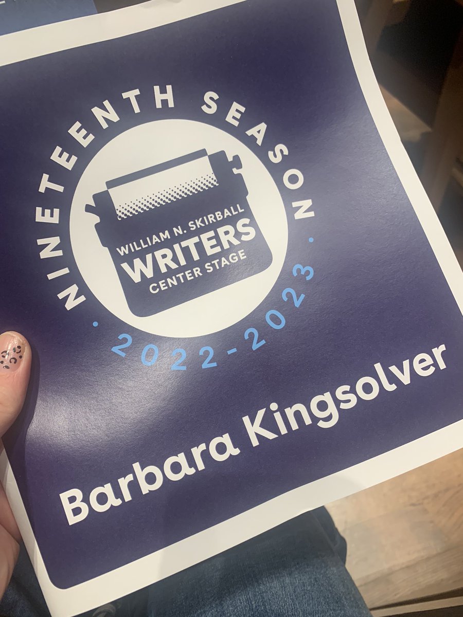 HoyLibrarian's tweet photo. “Reading IS the empathy project. Reading about different people, in different places, with different struggles. This is what will save us.” Barbara Kingsolver @CuyahogaLib 🙌 https://t.co/vWbWtcWUmO