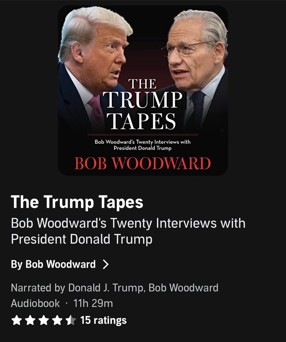 I’m really waiting on Adam McKay to write and direct a movie on this. A funny story, that’s not so funny… @realBobWoodward thank you for the receipts. #thetrumptapes #trump #LockHimUpAlready