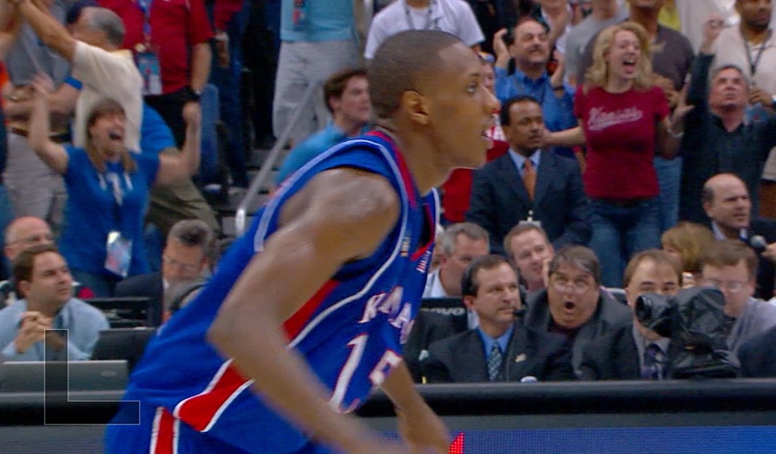 I still laugh every time I see Tom Keegan’s face in this photo.  Right after Mario hit the shot 

#kubball