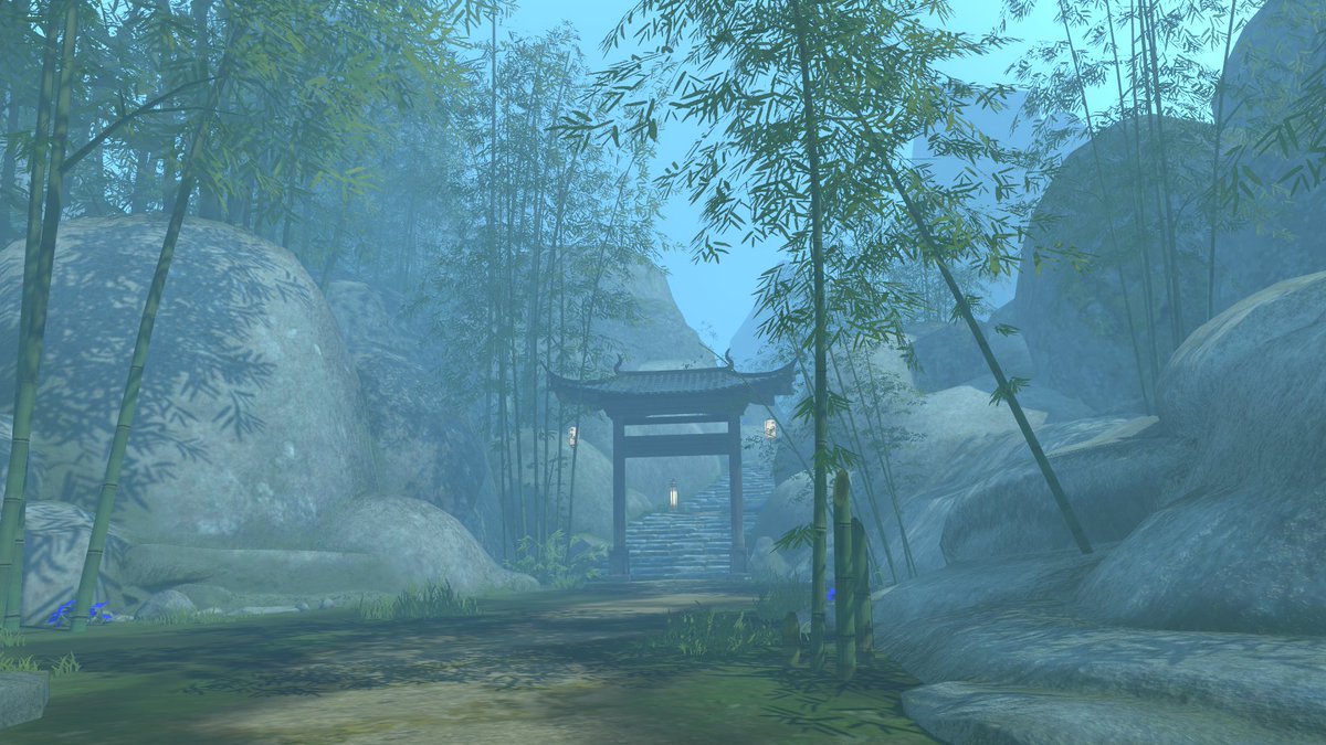 Bradlee1011's tweet photo. World name: Scerene Bamboo Forest WIP
By: Little Yui

#VRChat #VRChat_world紹介 https://t.co/5E6PQBEhBT