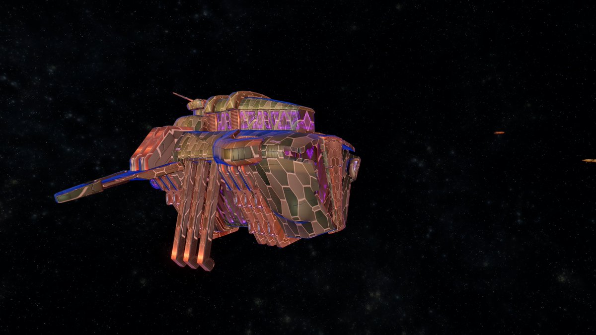 EndeavourGameOn's tweet photo. The result of a Pakled-Vaadwaur Alliance in the Delta Quadrant, behold the Ship-Pieces Class attack Cruiser in @trekonlinegame 

#TheCaptainsTable #Club28 #StarTrekOnline #KCGO #NDVR https://t.co/DI0qeC9tk3