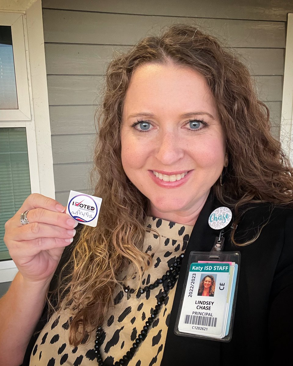 Katy ISD on Twitter "RT LnChase81 I voted! I early voted at John